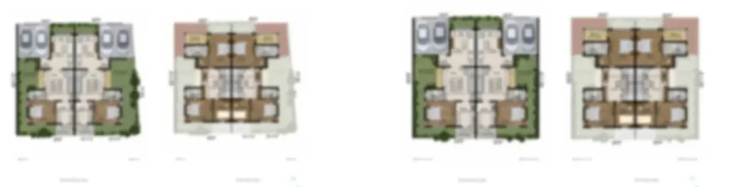 Radiance Siruseri Villas Floor plan by Radiance Realty located at Thalambur, Siruseri, Chennai Tamil Nadu
